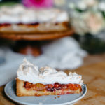 Pflaumen Baiser Kuchen