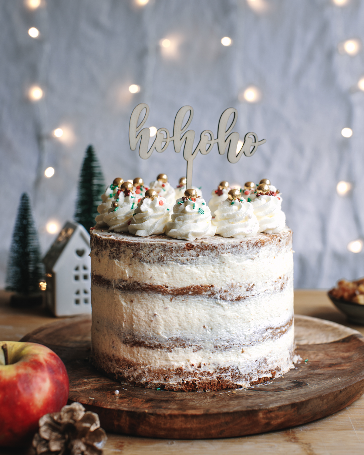 Bratapfeltörtchen zu Weihnachten